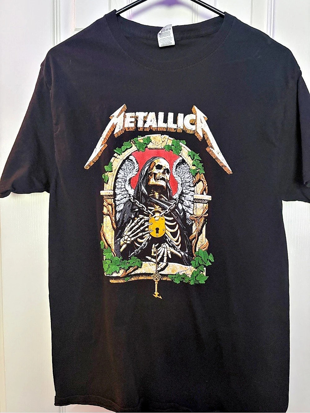 Metallica Highmark Stadium Buffalo NY August 11 2022 Tour T-Shirt Black Medium